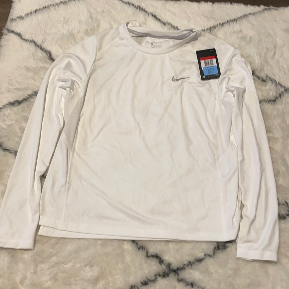 Long sleeve, Nike dry-fit workout top.